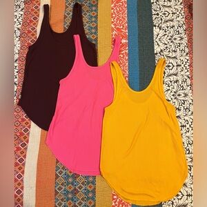 🎉FREE WITH PURCHASE🎉 Bundle of 3-Pink Victoria’s Secret Tanks Tops